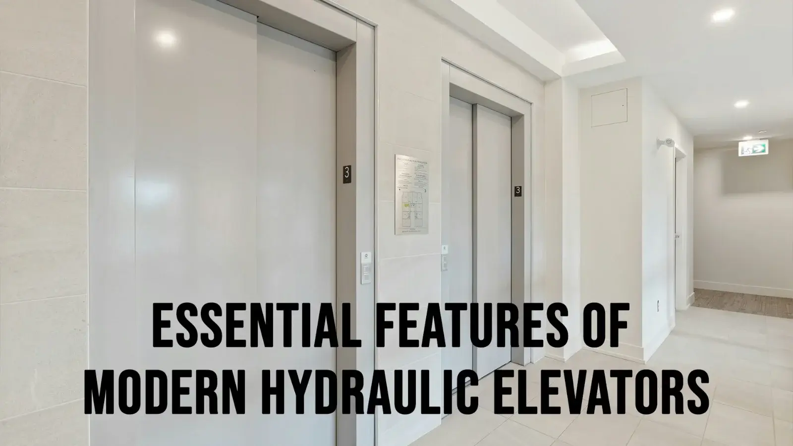 Hydraulic Elevators